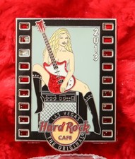 Hard Rock Cafe Pin Las Vegas FILM GIRL XXX topless Porn star Girl hat lapel amp
