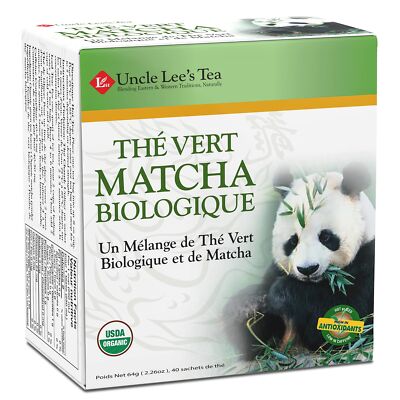 - Organic Matcha Green Tea, High in Catechin, Rich in Antioxidants, Box, 40 T...