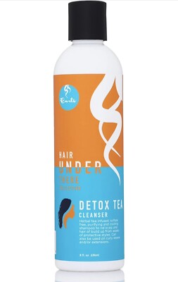 Curls Hair Under There Collection Detox Tea Cleanser Menthol Purifying Shampoo