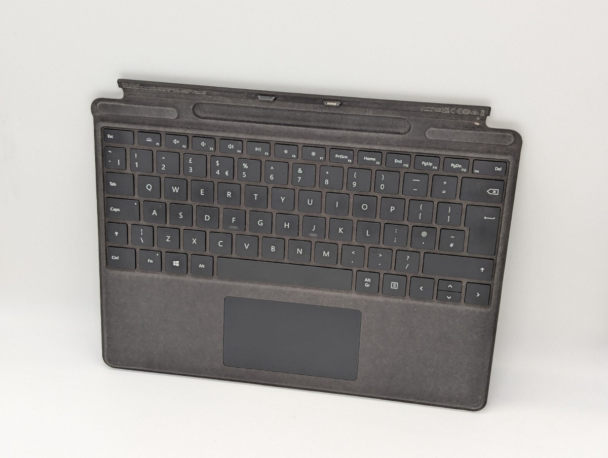 Microsoft Signature Keyboard for Surface Pro X cover Alcantara 1864 READ