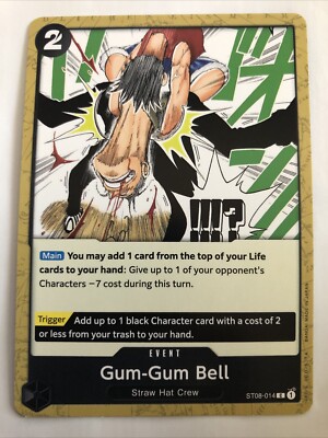 One Piece Starter Deck 8: Gum-Gum Bell ST08-014 NM