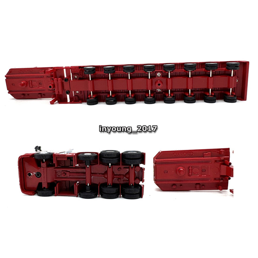 1:76 Scale SCANIA R Topline Nooteboom Low Loader Semi Truck