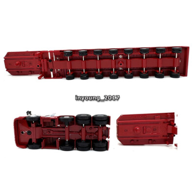 1:76 Scale SCANIA R Topline Nooteboom Low Loader Semi Truck Metal