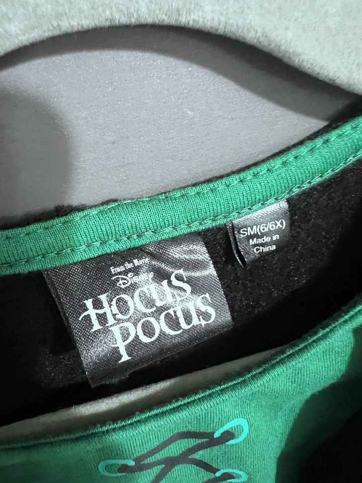 Disney Hocus Pocus Sanderson сестры детский костюм платье бархат 6/6 x EUC - Изображение 4 из 4