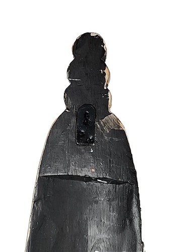 Pier 1 Imports African Collection Oblong Ceremonial Wood Mask Wall Decor Vintage - Picture 7 of 10