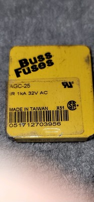 NEW BOX OF 5 BUSS FUSE ABC-4