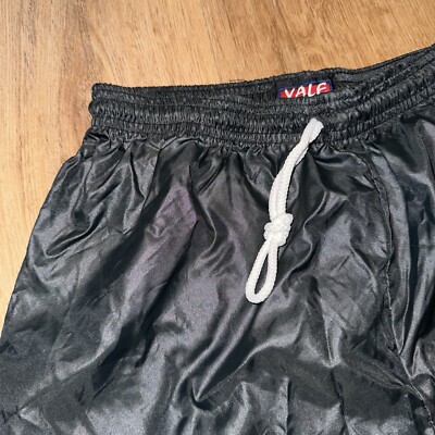 Vintage Yale Gym Shorts Mens Athletic Thin Nylon Glanz Sexy 80s 90s NOS Small