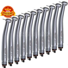 NSK Style Dental Air-driven Fast Turbine High Speed Handpiece SANDENT 4 Hole QJ