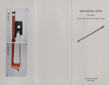 A very fine French certified violin bow L.Morizot Pere,1935