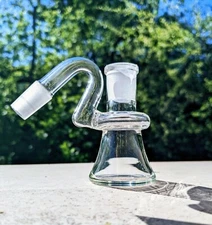 Premium Quality 14mm 45° Mini Dry Ash Catcher  Water Filter Bong Bubbler