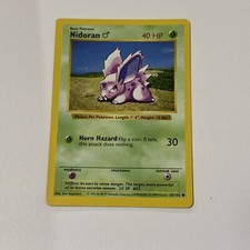 Nidoran M 055/102 Base Set (Shadowless) Regular