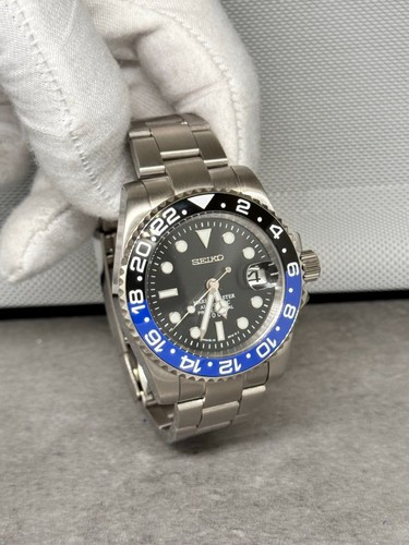 Seiko MOD BatMan Nh35 Marine Master - Imagen 6 de 13