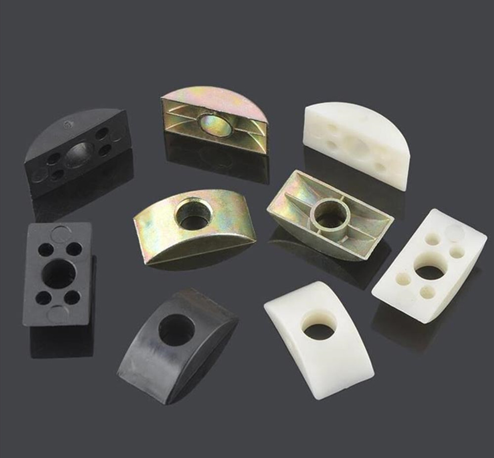 Furniture Connector Half oon Spacers Washer Steel Bolt Wardrobe Four-in-One Connectors Fastener-Fitting - Half oon Nuts, Nuts Spacer
