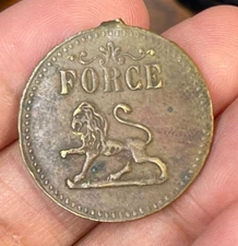 Unkown Type Early World Foreign coin medal token #2