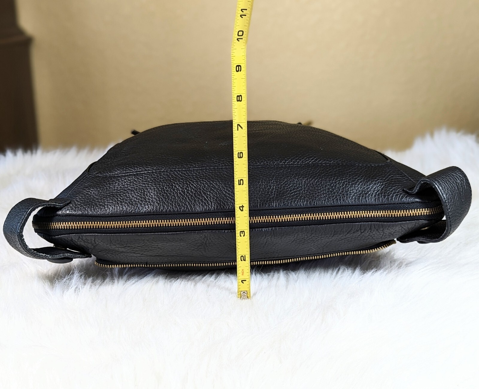 Ameri Leather Judelle Large Pebbled Leather Tote … - image 4