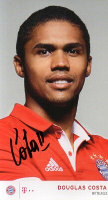 Autogramm - Douglas Costa (Bayern München) - 2016/2017