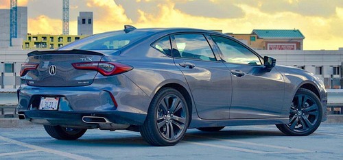 4 Factory Acura TLX Wheels Tires A Spec Package 19 inch Genuine OEM 2021-26 Set - Picture 7 of 21