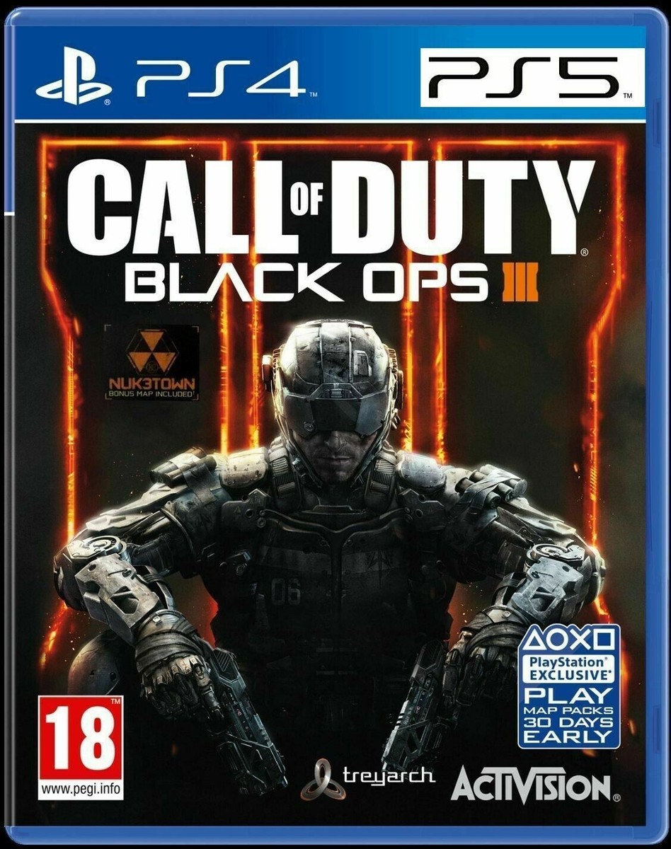 Call of Duty BLACK OPS 3 III PS4 & PS5 MINT 1st Class Super FAST 
