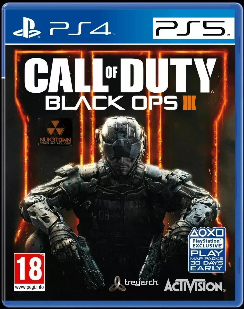 Call of Duty BLACK OPS 3 III PS4 & PS5 MINT 1st Class Super FAST & FREE  Delivry