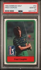 1982 Donruss Golf Fred Couples Rookie #53 PSA 10 Gem Mint RC