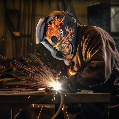 Solar Welding Helmet Auto Darkening Welder Soldering Lens ARC TIG MIG MAG Mask - Picture 10 of 22