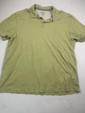 Tommy Bahama Shirt Mens XL Short Sleeve Polo Outdoor Green Casual
