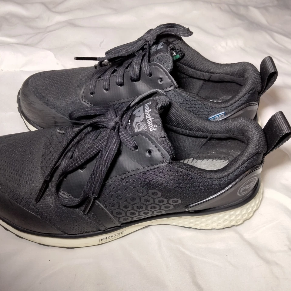 Zapato de trabajo Timberland PRO 524 Aerocore punta compuesta A6001 negro para mujer 6 Foto 3 de 4