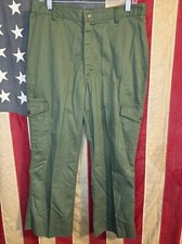 32x25 BSA Boy Scouts Cargo Pants Green Venturing 7568