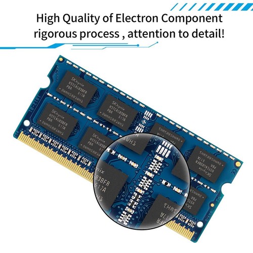 Kuesuny 16Go Kit 2x8Go DDR3 Mémoire RAM 1333MHz PC3-10600S SODIMM Memory Upgr... - Zdjęcie 4 z 7