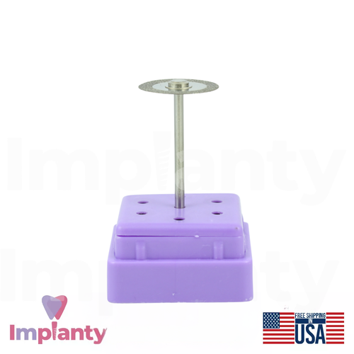Disco dental MDT recubierto de diamante doble cara súper flexible con mandril remachado - Imagen 6 de 10