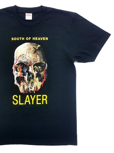 Supreme Slayer South Of Heaven Tee Black Size M FW16 T-Shirt - 第 7/12 張圖片