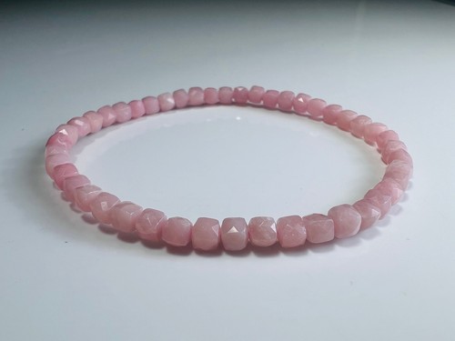Rosa Opal Stretch Armband facettiert 5mm Top Qualität Natur Heilstein chakra - Bild 9 von 11