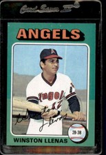 1975 Topps #597 William Llenas California Angels - Nice Card