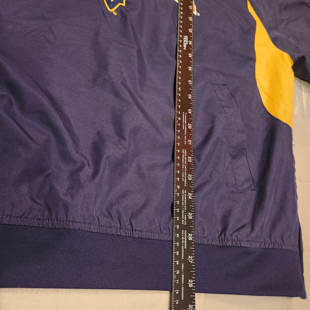 Vintage WVU Coachs Jacket Men L Mountaineers West Virginia