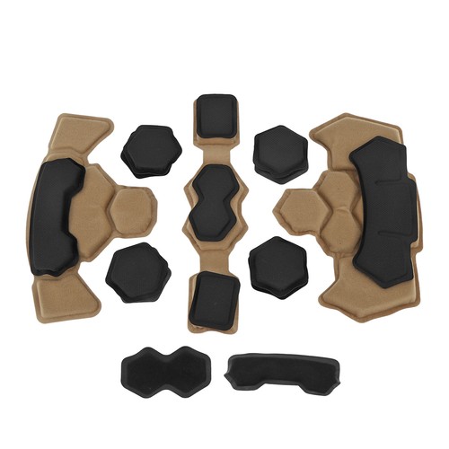 (Desert Color)Helmet Padding Kit Memory Foam Pad Protective Mat Universal M FD - Picture 8 of 12
