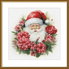Counted Cross Stitch Kit Santa DIY Nova Sloboda