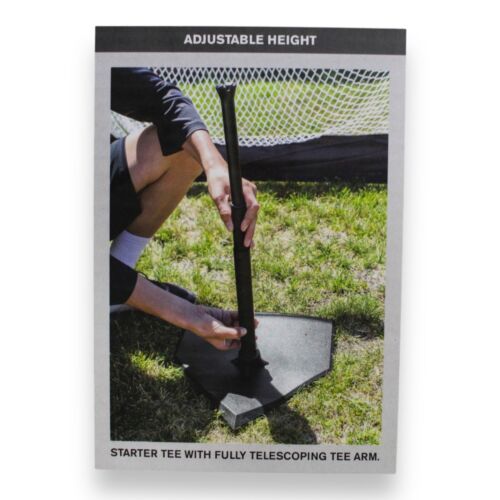 Sklz Youth Pop-Back Tee - Adjustable Height 21-29” - Rubber Base - Picture 3 of 5