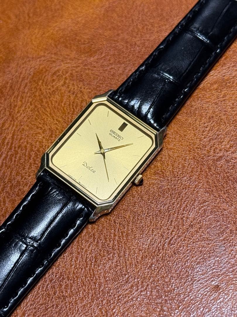 A11 SEIKO DOLCE Rectangular 80's - image 4