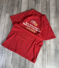 2004 Blockbuster Video Employee T Shirt Graphic Tee 2 Side DVD Mail Delivery S