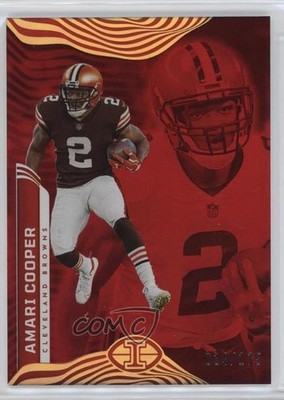 2022 Panini Illusions Trophy Collection Red /175 Amari Cooper #23 0u9w