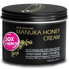 Manuka Honey Eczema Cream Natural Sensitive Skin Moisturizer Treatment for