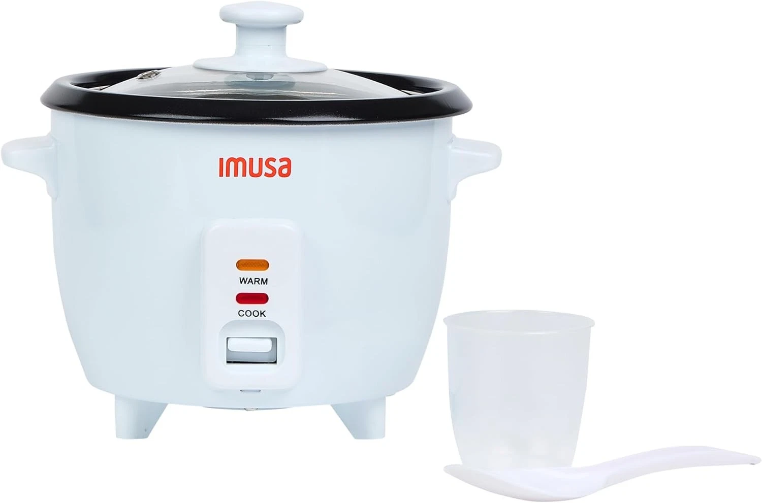 Mini Electric Rice Cooker 6 Cup Cooked 3 Cup Uncooked – Ceramic Nonstick Pot