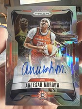 Aneesah Morrow 2026 WNBA Prizm SIlver Auto/Autograph #6 - Sun