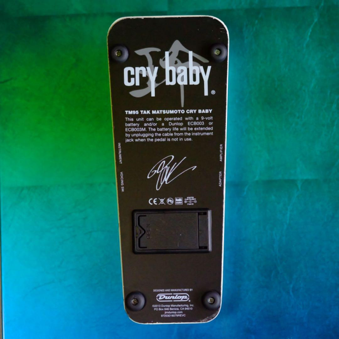 Dunlop Crybaby Tm95 Tak Matsumoto Takahiro B'Z | eBay Dunlop Crybaby Tm95 Tak Matsumoto Takahiro B'Z | eBay