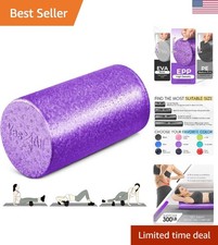 High-Density EPP Round Back Roller Foam, Exercise Foam Roller for Yoga, Pilat...