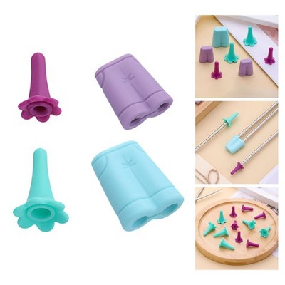 8 Schutz Strickmützen Basteln AntiRutsch Weich DIY Projekt Stricken Stopper