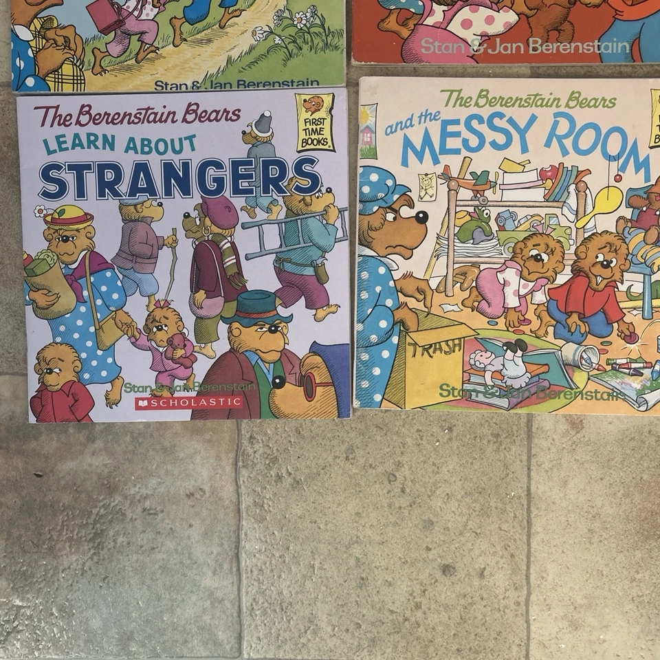 Vintage Mostly 70s-80s Lot of 12 Berenstain Bears by Stan &Jan Bernstein - Image 4 of 4