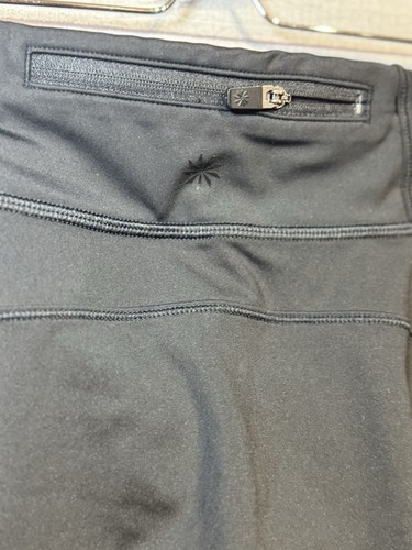 ATHLETA GIRL ACE Skort Black Layered Athletic Skirt Size Medium 8-10 - Picture 4 of 8