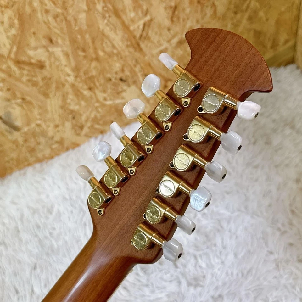 Raro! Guitarra acústica elétrica modelo 12 cordas OVATION celebrity CP255 - Imagem 3 de 4