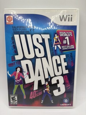 Just Dance 3 Nintendo Wii CIB Complete In Box